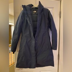 Down Winter Parka - Navy - Size M